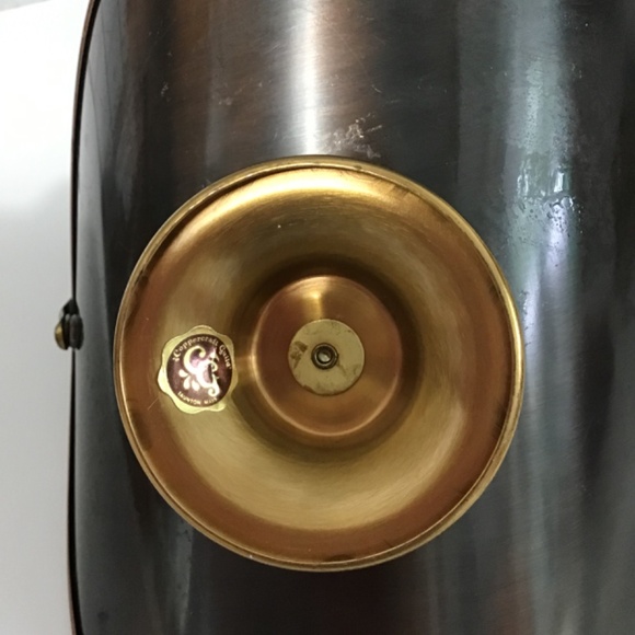 VTG Coppercraft Guild Small Basket Copper & Brass - Picture 6 of 6